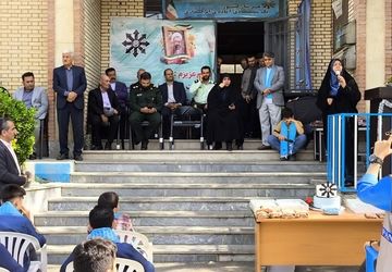 برگزاری مراسم روز ملی سمپاد و گرامیداشت هفته معلم در دبیرستان شهید بهشتی رودهن 