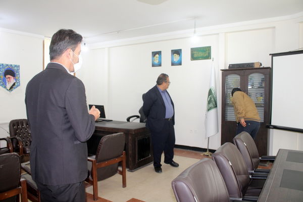 بازدید معاون توسعه مدیریت و پشتیبانی آموزش و پرورش استان بوشهر از سازمان دانش‌آموزی استان بوشهر
