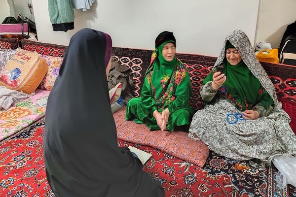 گذری بر اولین روز اعتکاف دانش آموزی سه روز در بهشت، شهر بار نیشابور