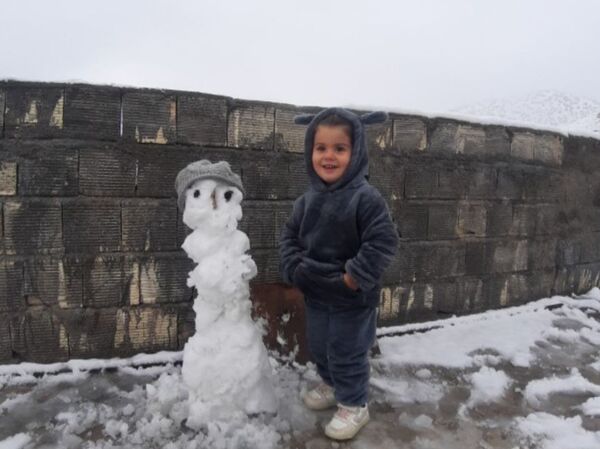 میانکوه در تسخیر برف 
