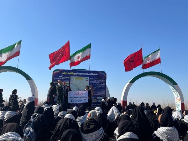 حضور دانش آموزان سملقان در راهیان نور