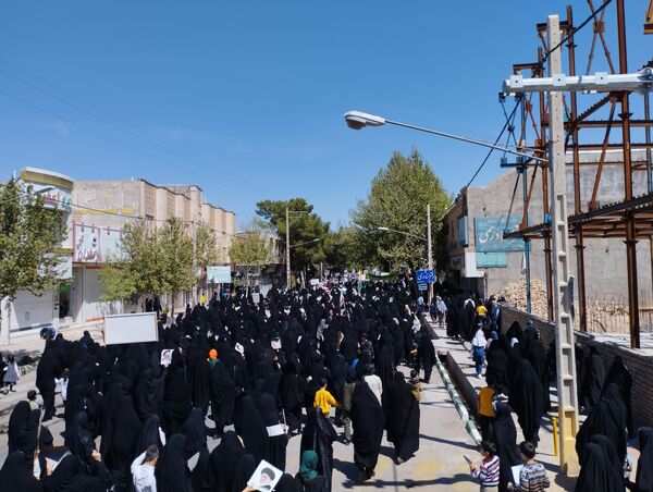  مراسم راهپیمایی روز قدس در شهر کندر