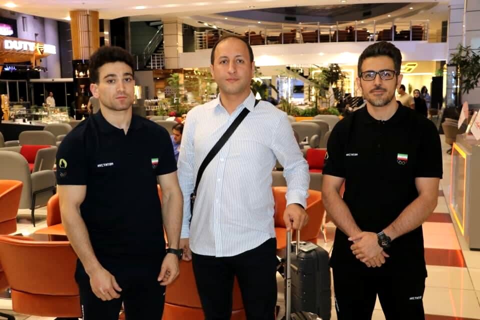 پنجمین گروه ورزشی ایران عازم پاریس شد