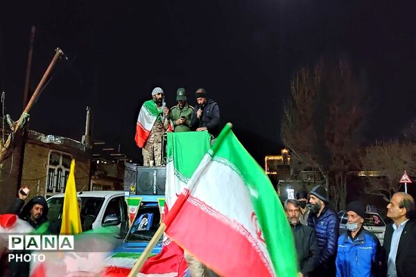 اجتماع مردمی شهر بار نیشابور  در محکومیت جنایات رژیم صهیونسیتی