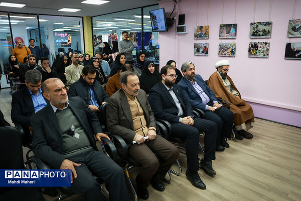 افتتاح نگارخانه و تحریریه دانش‌آموزی خبرگزاری پانا