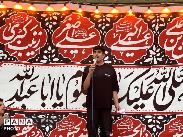  قرائت زیارت عاشورا و اطعام حسینی در امامزاده شهرک ینگی امام ساوجبلاغ 