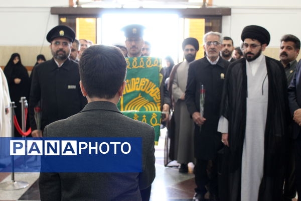 استقبال از خادمین رضوی در یزد