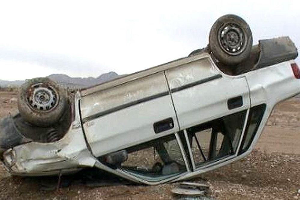 واژگونی پراید در راز ۲ مصدوم بر جا گذاشت