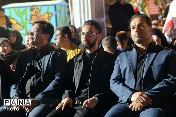 مراسم بیتاب میناب همزمان با برپایی موکب فرهنگیان و دانش‌آموزان قرچک 