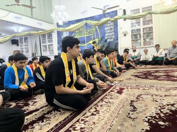 حضور خادمین رضوی در اعتکاف تشکیلاتی سازمان