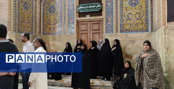 عزاداری سالروز شهادت هشتمین امام در قم