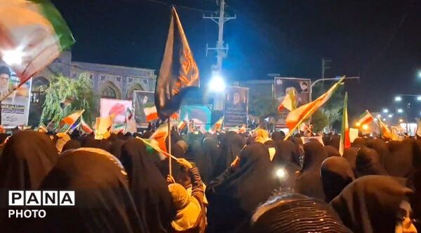 تجمع مردمی شهرستان کردکوی در تجدید بیعت با رهبر معظم انقلاب