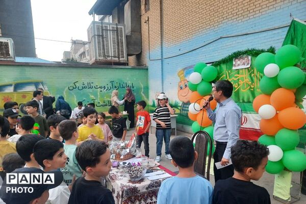  طنین شادی و ولایت در دبستان یاسین؛ جشن باشکوه عید غدیر در شهرستان قدس