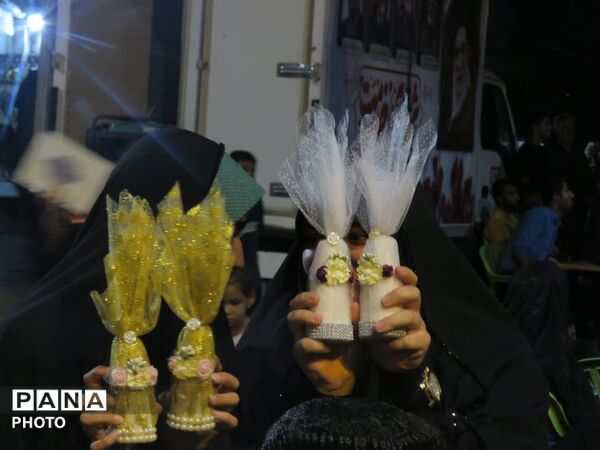 آیین «پیوند فاطمیون» در میدان امام حسین(ع)
