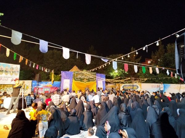مراسم گرامیداشت سرداران شهید حمله تروریستی رژیم صهیونسیتی 