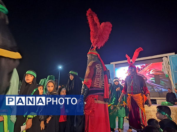 اجرای ویژه‌برنامه اربعین از سوی تماشاخانه سیار کانون پرورش فکری پردیسان