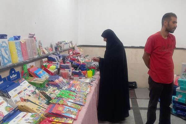 برپایی دومین دوره نمایشگاه لوازم التحریر و نوشت افزار ویژه مدارس در قرچک