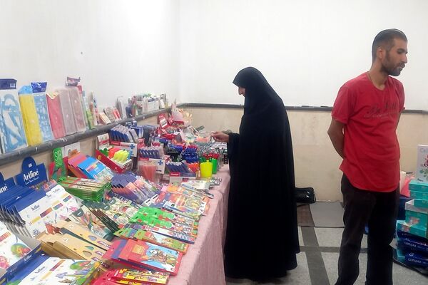 برپایی دومین دوره نمایشگاه لوازم التحریر و نوشت افزار ویژه مدارس در قرچک