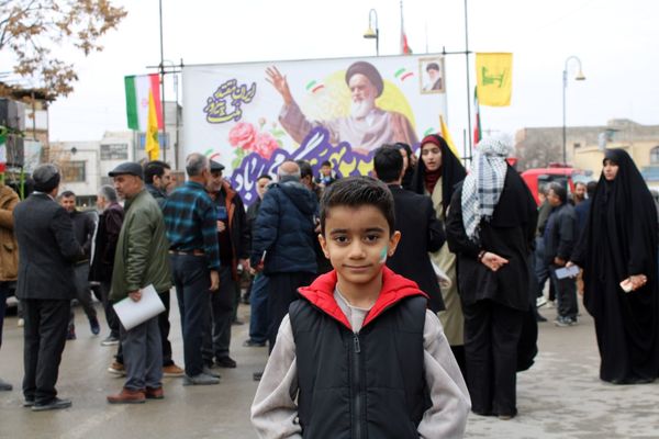 حضور پرشور مردم سملقان در راهپیمایی ۲۲ بهمن