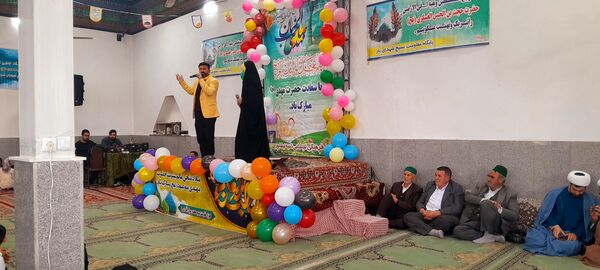 جشن میلاد با سعادت منجی عالم بشریت حضرت مهدی عجل الله در مهدیه شهر بار نیشابور 
