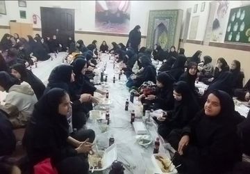 محفل قرآنی دانش آموزان دبیرستان روشنگر