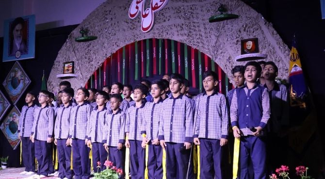 آیین اختتامیه دهه ترویج مکتب مقاومت و یادواره شهدای گمنام