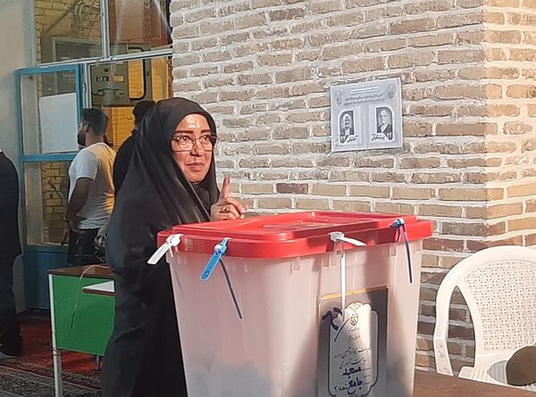 دقایق پایانی انتخابات ریاست‌جمهوری در شهرستان نیشابور 
