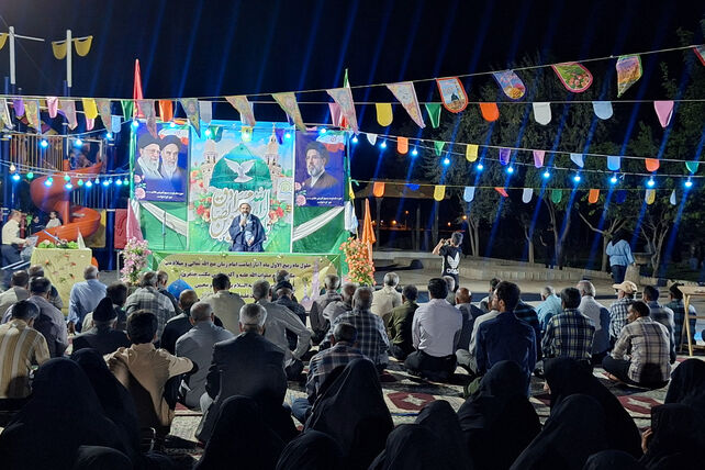 جشن میلاد پیامبر(ص) و امام جعفر صادق(ع) در ایزدخواست