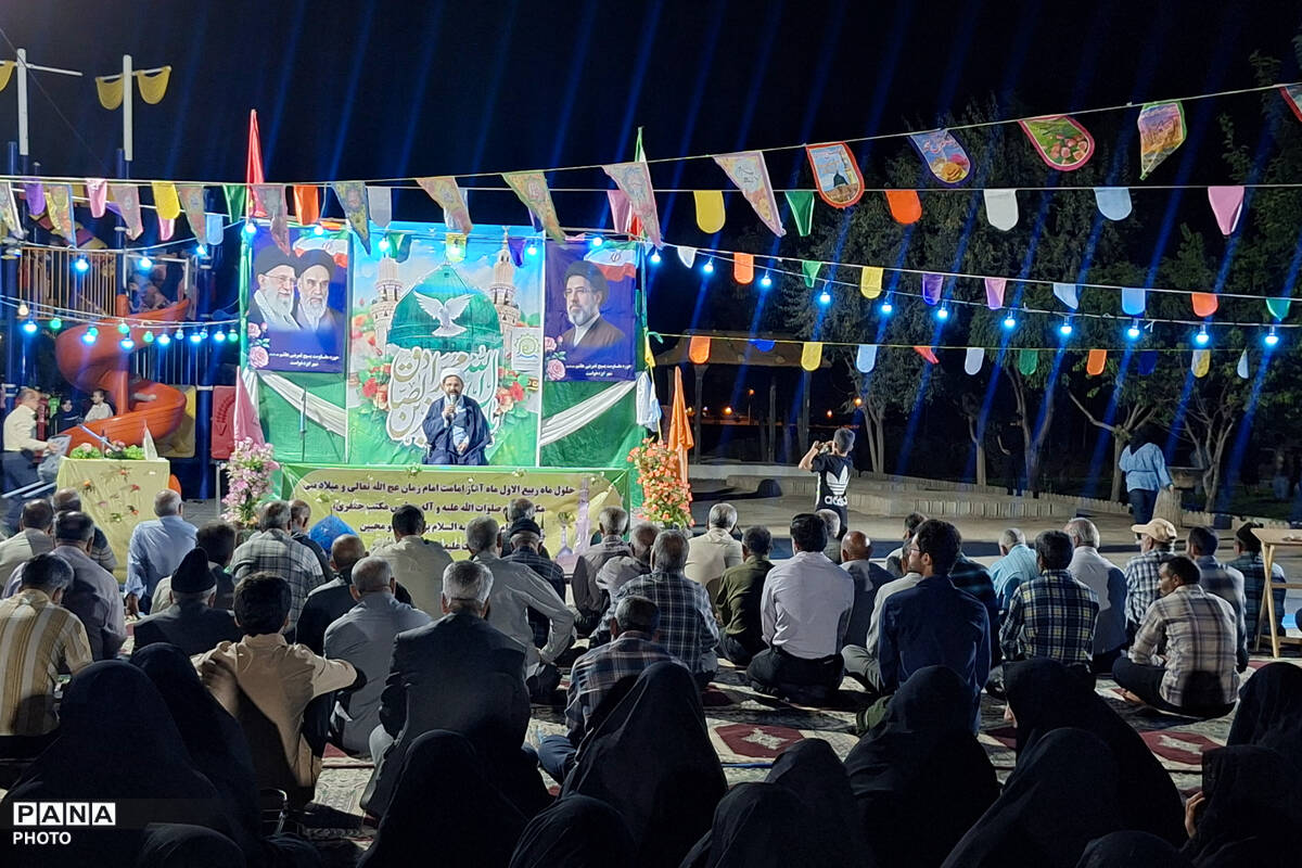 جشن میلاد پیامبر(ص) و امام جعفر صادق(ع) در ایزدخواست