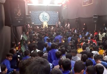 همایش یک هزار نفری نوگلان فاطمی در میناب