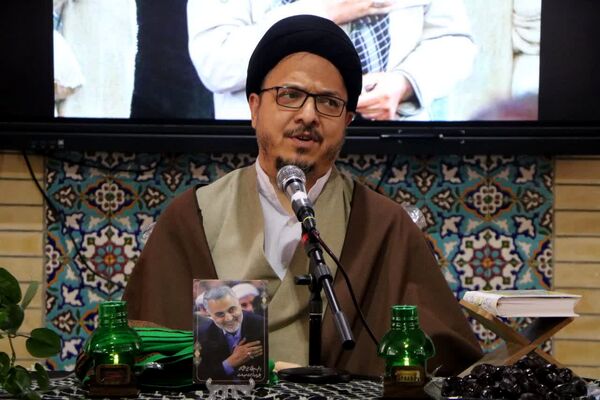 مراسم گرامیداشت شهید حاج قاسم سلیمانی در شهرستان سامان
