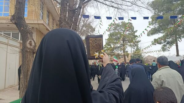 حضور با شکوه مردم تفت در راهپیمایی ۲۲ بهمن