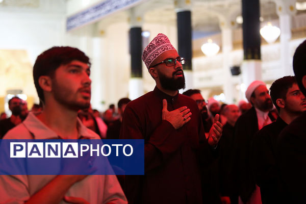 مراسم عزاداری سالروز شهادت امام حسن عسگری(ع) در قم