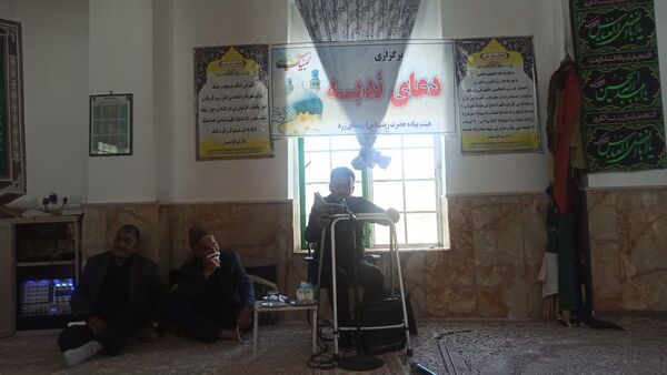 پیاده‌روی هیات روستای زرد تا امام زاده روستای کاستان