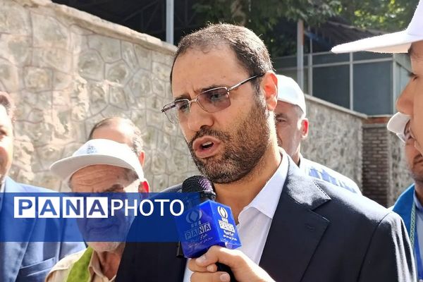 حضور دانش‌آموز خبرنگاران پسر پانا ناحیه دو شهرری در اردوی ملی پیشتازان