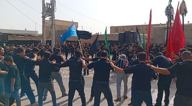 آیین باشکوه «حسن - حسین» ؛ سنتی دیرینه در روستای نقاب