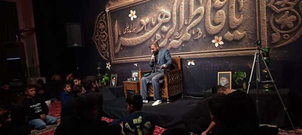 مراسم سینه زنی و دهه دوم فاطمیه در حسینیه شیرزاد نیشابور 