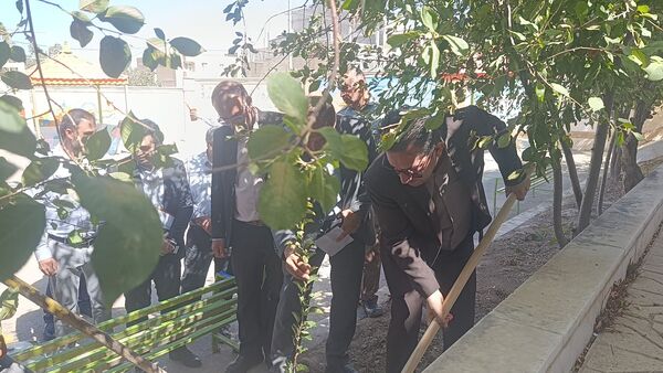 جشن باشکوه «جوانه‌های هفتم» در مدرسه دخترانه نجابت آشخانه