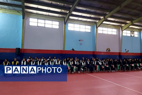 افتتاحیه المپیاد ورزشی درون مدرسه‌ای در منطقه کهریزک 