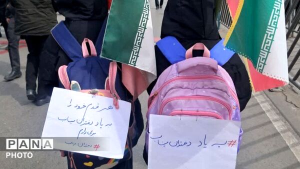خروش مردمان مشهدی در راهپیمایی حماسی روز قدس 