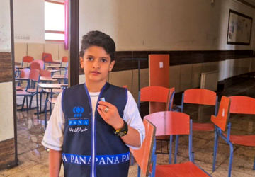 روند آماده سازی مدرسه مهیا ناحیه ۴شیراز برای بازگشایی 