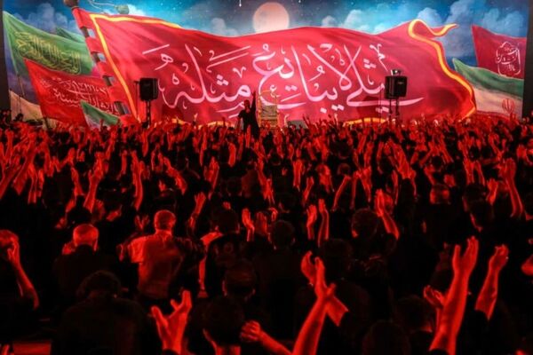 مراسم دهه سوم محرم در ساوجبلاغ 