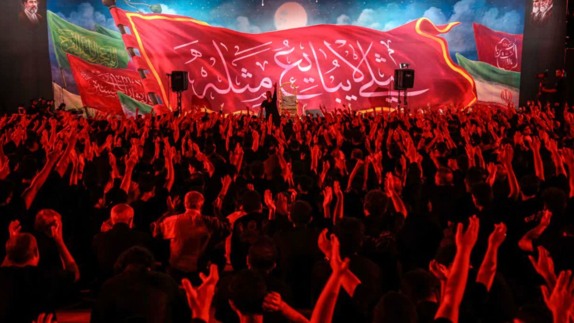 مراسم دهه سوم محرم در ساوجبلاغ 