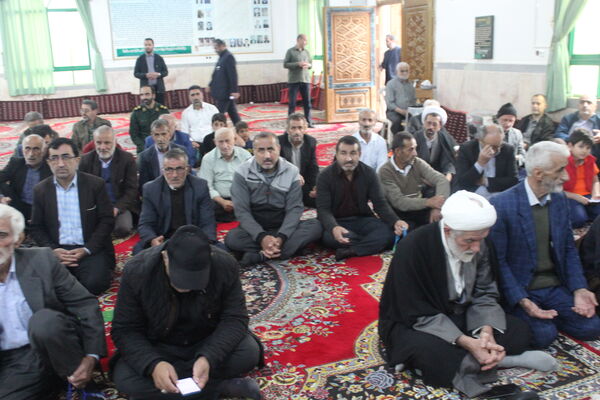 نماز جمعه بندپی شرقی اینبار در منطقه ییلاقی شیخ موسی