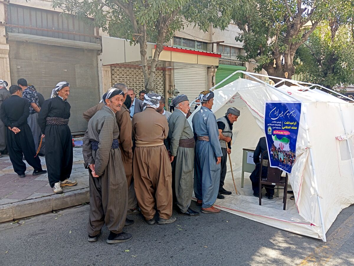 ایستگاه سلامت نیروی انتظامی در بانه