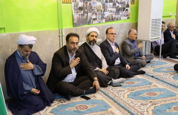 مراسم سالگرد شهادت آیت‌الله رئیسی در اداره‌کل آموزش‌وپرورش استان البرز 