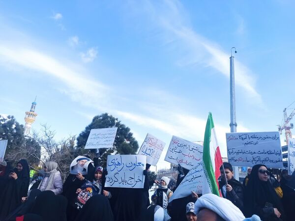 راهپیمایی یوم الله ۲۲بهمن، تجدید میثاق با آرمان‌های اسلام در مشهد مقدس
