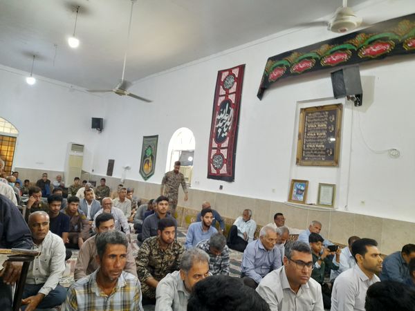 ابراز همدردی مردم سندرک و فین با مردم فلسطین در راهپیمایی روز قدس