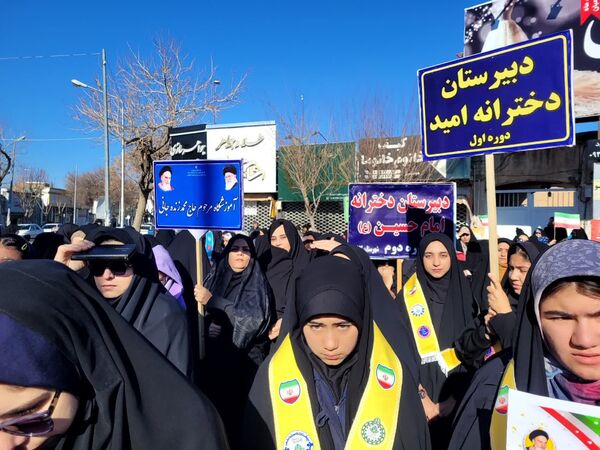 مراسم یوم الله ۱۲ بهمن شهرستان کاشمر