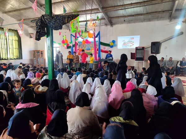 جشن باشکوه نیمه شعبان در روستای درخت سنجد ‌